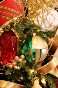 Glass Ball Ornament - Set of 4