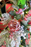 Geometric Glass Ball Ornament