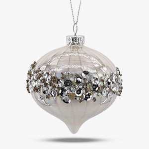 (Copy) Glass Onion Ball Ornament