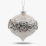 Glass Onion Ball Ornament - Set of 6