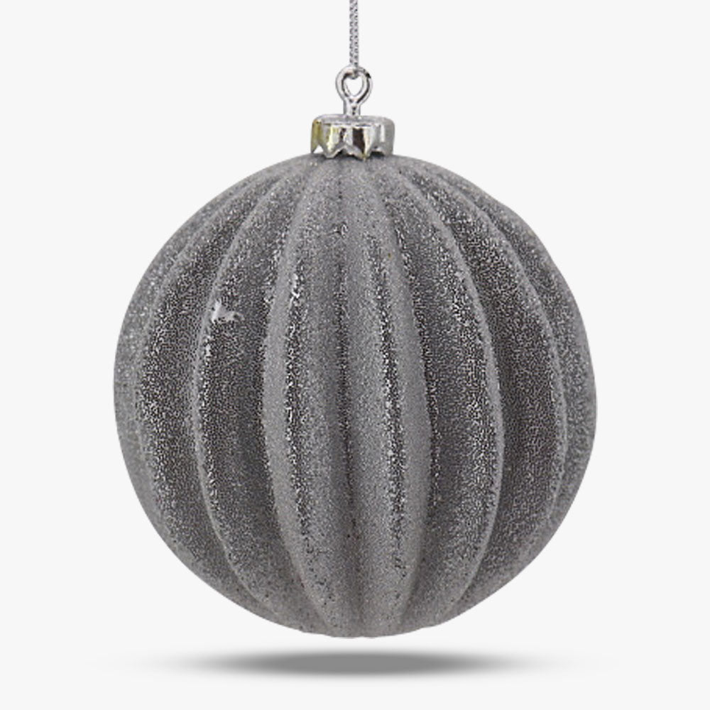 (Copy) Shatterproof Watermelon Ridged Ball Ornament